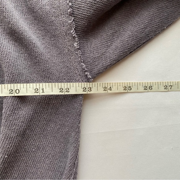 Free People x We The Free Fallen Fig Anyway Tee Faux Wrap Top Size Medium - Picture 13 of 14